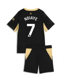 Manchester City Iliman Ndiaye #7 Maglia Gara Trasferta Repliche 2026-27 Bambino Maniche Corte Manchester City Iliman Ndiaye #7 Maglia Gara Trasferta Repliche 2026-27 Bambino Maniche Corte
